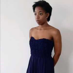 Calvin Klein Semi-Formal Purple Dress